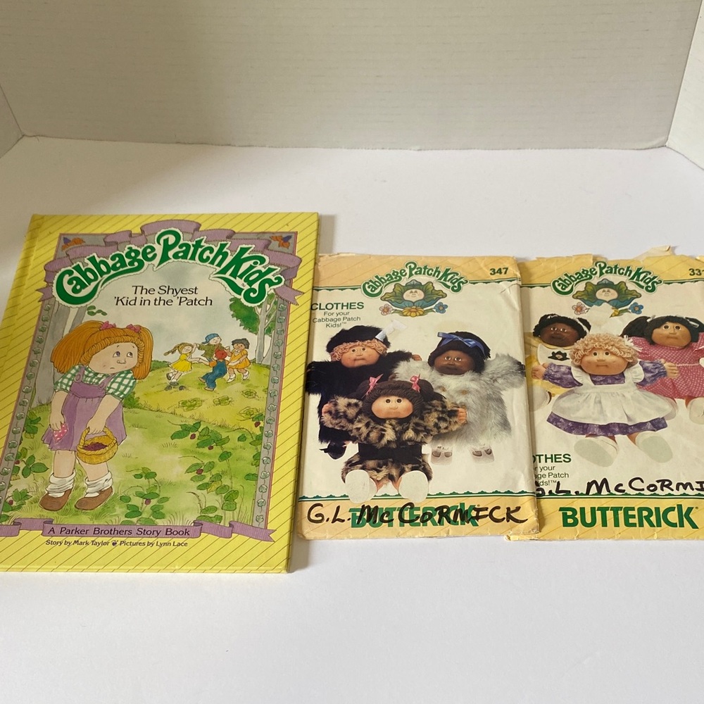 Vintage Cabbage Patch Kids Book and Sewing Patterns